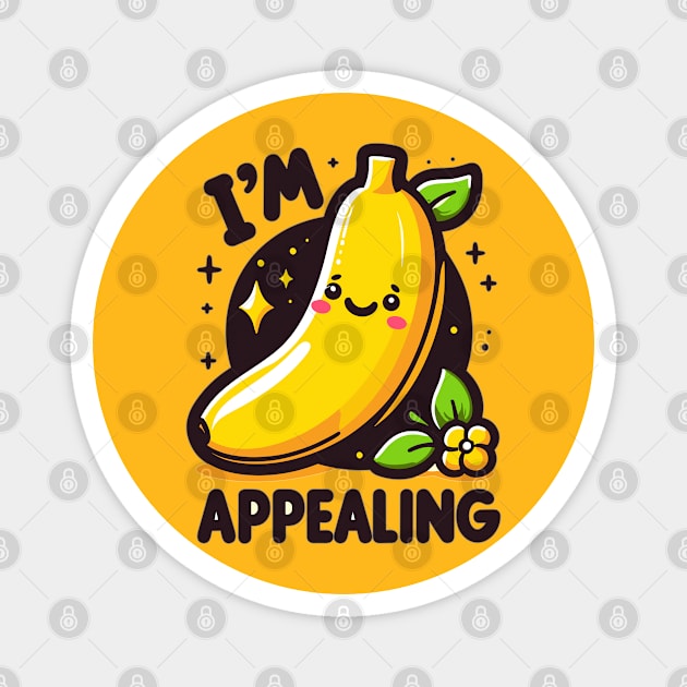 Bananas for Laughter: This Guy's Got Peel Appeal Magnet by Abystoic